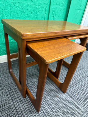 
                
                    Load image into Gallery viewer, 1960s Teak McIntosh Tri-Form Nesting Tables
                
            