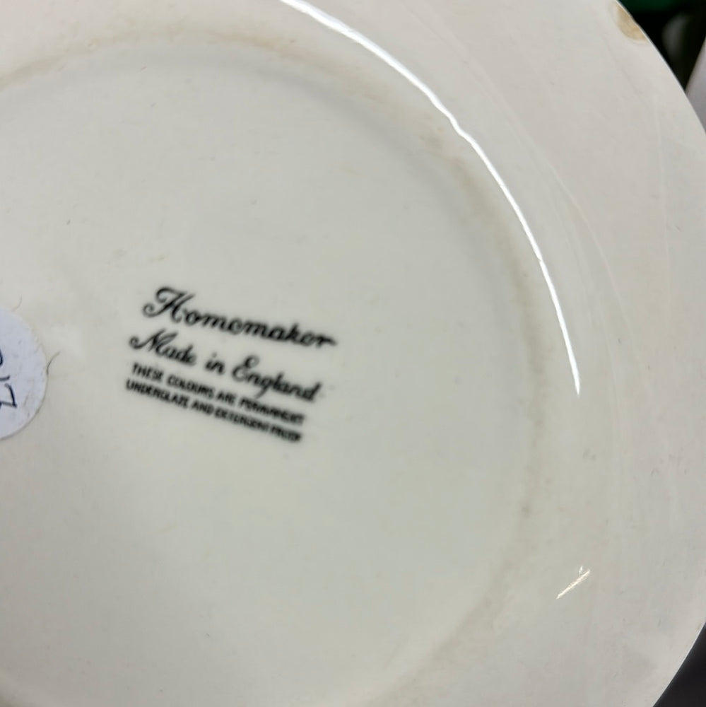 Homemaker Plate designed by Enid Seeney for Ridgeway Potteries